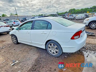 Drugie zdjęcie samochodu z przodu: 2011 HONDA CIVIC LX VIN:2HGFA1F59BH527115 - miniatura