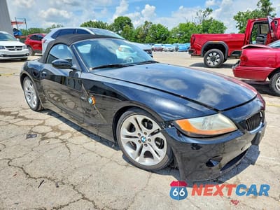 Czwarte zdjęcie samochodu z boku: 2003 BMW Z4 3.0 VIN:4USBT53453LU03237 - miniatura