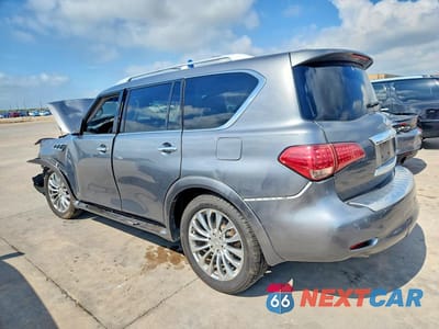 Drugie zdjęcie samochodu z przodu: 2015 INFINITI QX80 BASE VIN:JN8AZ2NE4F9080776 - miniatura