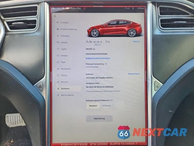 Zdjęcie 9 z 13 samochodu: 2014 TESLA MODEL S VIN:5YJSA1H17EFP30229 - miniatura