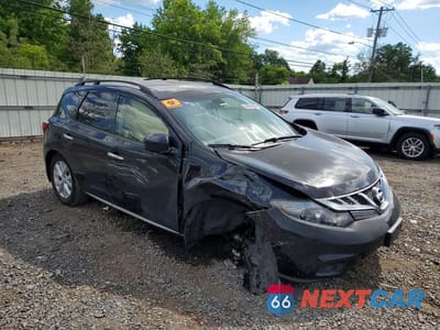 Czwarte zdjęcie samochodu z boku: 2014 NISSAN MURANO SL VIN:JN8AZ1MW0EW504071 - miniatura