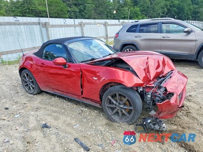 Czwarte zdjęcie samochodu z boku: 2016 MAZDA MX-5 MIATA GRAND TOURING VIN:JM1NDAD75G0114707 - miniatura