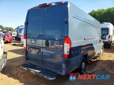 Trzecie zdjęcie samochodu z tyłu: 2021 RAM PROMASTER 3500 DELIVERY VAN VIN:3C6MRVJG5ME580026 - miniatura