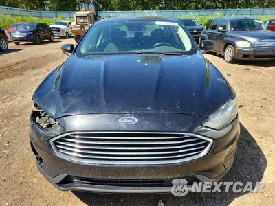 Piąte zdjęcie samochodu w środku: 2019 FORD FUSION SE VIN:3FA6P0LUXKR180729 - miniatura