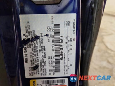 Zdjęcie 13 z 13 samochodu: 2014 FORD FUSION SE VIN:3FA6P0HD8ER156717 - miniatura