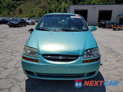 Piąte zdjęcie samochodu w środku: 2006 CHEVROLET AVEO BASE VIN:KL1TD56666B526485 - miniatura
