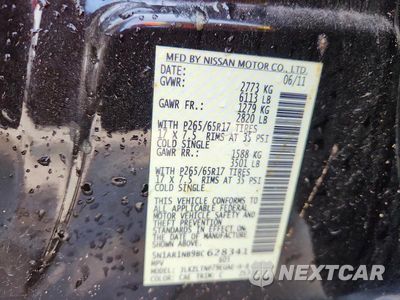 Zdjęcie 13 z 13 samochodu: 2011 NISSAN PATHFINDER S VIN:5N1AR1NB9BC628341 - miniatura