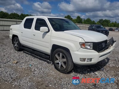 Czwarte zdjęcie samochodu z boku: 2014 HONDA RIDGELINE RTL-S VIN:5FPYK1F6XEB014048 - miniatura