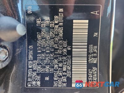 Zdjęcie 12 z 12 samochodu: 2007 TOYOTA 4RUNNER SR5 VIN:JTEBT14R570065141 - miniatura