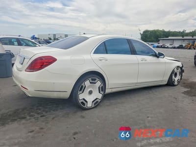 Trzecie zdjęcie samochodu z tyłu: 2015 MERCEDES-BENZ S 550 VIN:WDDUG8CB2FA145333 - miniatura