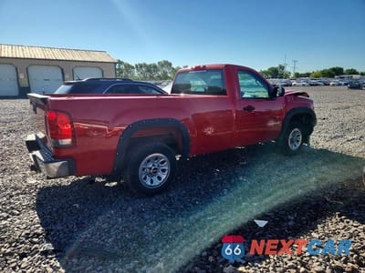 Trzecie zdjęcie samochodu z tyłu: 2013 GMC SIERRA C1500 VIN:1GTN1TEX1DZ247572 - miniatura