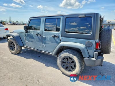 Drugie zdjęcie samochodu z przodu: 2014 JEEP WRANGLER UNLIMITED SPORT VIN:1C4BJWDGXEL255616 - miniatura