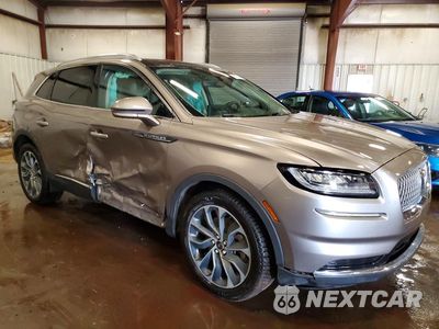 Czwarte zdjęcie samochodu z boku: 2021 LINCOLN NAUTILUS RESERVE VIN:2LMPJ8K91MBL00916 - miniatura
