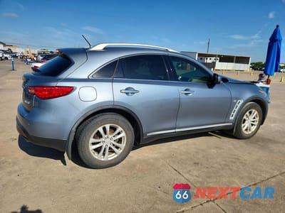 Trzecie zdjęcie samochodu z tyłu: 2017 INFINITI QX70 BASE VIN:JN8CS1MU7HM140551 - miniatura