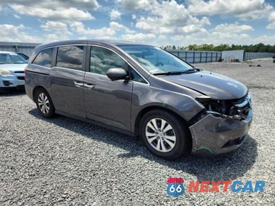 Czwarte zdjęcie samochodu z boku: 2015 HONDA ODYSSEY EXL VIN:5FNRL5H66FB106113 - miniatura