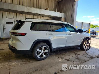Trzecie zdjęcie samochodu z tyłu: 2021 JEEP GRAND CHEROKEE L LIMITED VIN:1C4RJKBG5M8132544 - miniatura
