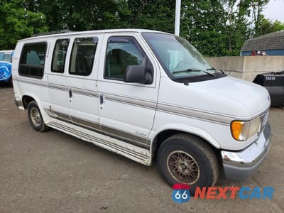 Czwarte zdjęcie samochodu z boku: 1997 FORD ECONOLINE E150 VAN VIN:1FDEE14L7VHA27234 - miniatura