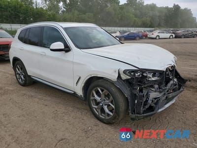 Czwarte zdjęcie samochodu z boku: 2023 BMW X3 XDRIVE30I VIN:5UX53DP0XP9P68437 - miniatura