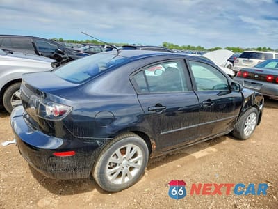 Trzecie zdjęcie samochodu z tyłu: 2007 MAZDA 3 I VIN:JM1BK32F271722256 - miniatura