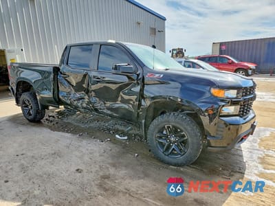 Czwarte zdjęcie samochodu z boku: 2022 CHEVROLET SILVERADO LTD K1500 TRAIL BOSS CUSTOM VIN:3GCPYCEK8NG174503 - miniatura
