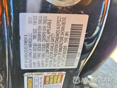 Zdjęcie 12 z 12 samochodu: 2021 ACURA RDX TECHNOLOGY VIN:5J8TC2H57ML032918 - miniatura