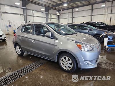 Czwarte zdjęcie samochodu z boku: 2015 MITSUBISHI MIRAGE ES VIN:ML32A4HJ2FH054598 - miniatura