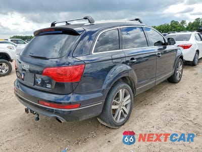 Trzecie zdjęcie samochodu z tyłu: 2012 AUDI Q7 PRESTIGE VIN:WA1VMAFE8CD002072 - miniatura