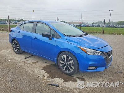 Czwarte zdjęcie samochodu z boku: 2021 NISSAN VERSA SR VIN:3N1CN8FV2ML922863 - miniatura
