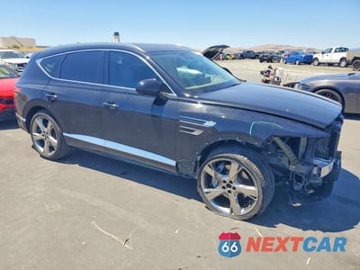 Czwarte zdjęcie samochodu z boku: 2021 GENESIS GV80 3.5T VIN:KMUHCESC5MU036423 - miniatura