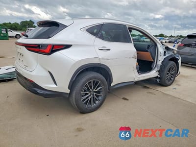 Trzecie zdjęcie samochodu z tyłu: 2025 LEXUS NX 350H BASE VIN:2T2AKCEZ8SC033694 - miniatura