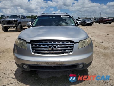 Piąte zdjęcie samochodu w środku: 2005 INFINITI FX35 BASE VIN:JNRAS08W55X212236 - miniatura