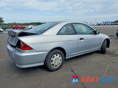 Trzecie zdjęcie samochodu z tyłu: 2005 HONDA CIVIC DX VP VIN:1HGEM22105L007758 - miniatura