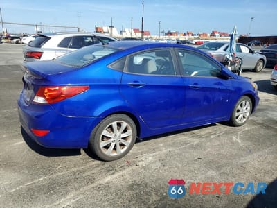 Trzecie zdjęcie samochodu z tyłu: 2013 HYUNDAI ACCENT GLS VIN:KMHCU4AE6DU428720 - miniatura