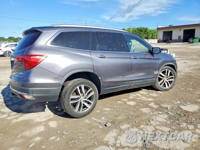 Trzecie zdjęcie samochodu z tyłu: 2016 HONDA PILOT ELITE VIN:5FNYF6H01GB116926 - miniatura