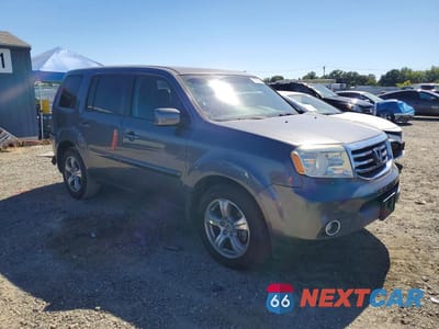 Czwarte zdjęcie samochodu z boku: 2014 HONDA PILOT EXL VIN:5FNYF4H56EB041296 - miniatura