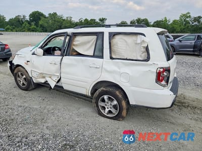 Drugie zdjęcie samochodu z przodu: 2007 HONDA PILOT EXL VIN:5FNYF286X7B014294 - miniatura