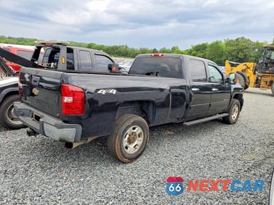 Trzecie zdjęcie samochodu z tyłu: 2008 CHEVROLET SILVERADO K2500 HEAVY DUTY VIN:1GCHK23698F169113 - miniatura