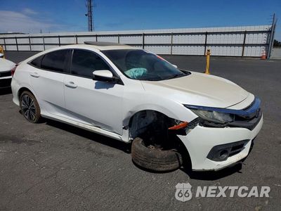 Czwarte zdjęcie samochodu z boku: 2017 HONDA CIVIC EXL VIN:2HGFC1F70HH656154 - miniatura