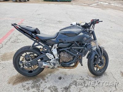2016 YAMAHA FZ07 JYARM06EXGA005656 - główne zdjęcie licytacji z USA - miniatura