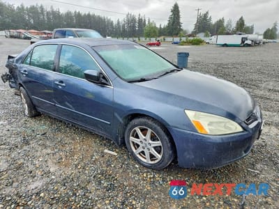Czwarte zdjęcie samochodu z boku: 2003 HONDA ACCORD EX VIN:1HGCM665X3A008694 - miniatura