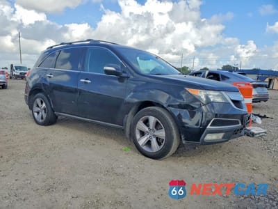 Czwarte zdjęcie samochodu z boku: 2013 ACURA MDX TECHNOLOGY VIN:2HNYD2H36DH523567 - miniatura