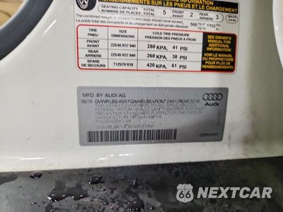 Zdjęcie 12 z 12 samochodu: 2011 AUDI A3 PREMIUM VIN:WAUBJBFM0BA054596 - miniatura