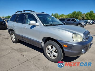 Czwarte zdjęcie samochodu z boku: 2006 HYUNDAI SANTA FE GLS VIN:KM8SC13D56U105845 - miniatura