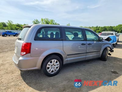 Trzecie zdjęcie samochodu z tyłu: 2015 DODGE GRAND CARAVAN SE VIN:2C4RDGBG9FR600531 - miniatura