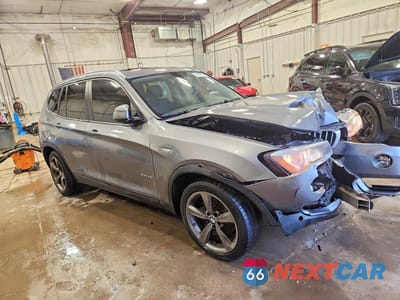 Czwarte zdjęcie samochodu z boku: 2017 BMW X3 XDRIVE28I VIN:5UXWX9C53H0T01714 - miniatura