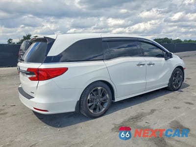 Trzecie zdjęcie samochodu z tyłu: 2022 HONDA ODYSSEY ELITE VIN:5FNRL6H97NB010926 - miniatura