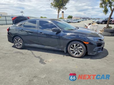 Czwarte zdjęcie samochodu z boku: 2016 HONDA CIVIC EX VIN:2HGFC2F7XGH571651 - miniatura