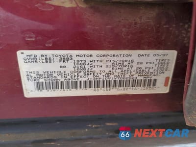 Zdjęcie 14 z 14 samochodu: 1997 TOYOTA RAV4 BASE VIN:JT3HP10V1V7062624 - miniatura