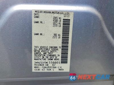 Zdjęcie 13 z 13 samochodu: 2022 NISSAN LEAF SV VIN:1N4AZ1CV5NC556601 - miniatura