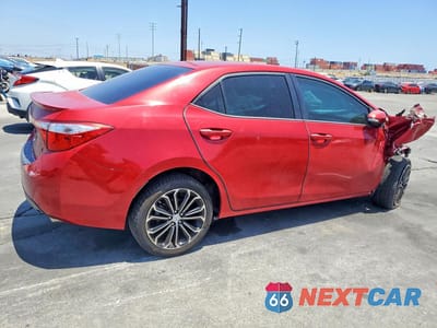 Trzecie zdjęcie samochodu z tyłu: 2014 TOYOTA COROLLA S PLUS VIN:5YFBURHE5EP133304 - miniatura